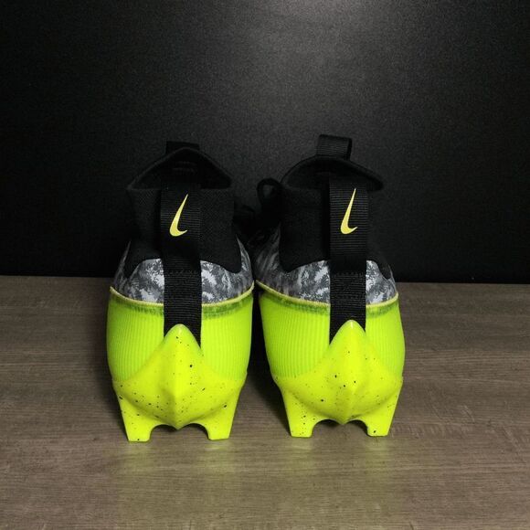 Nike Vapor Edge Pro 360 2 Football Cleats Razor Sharp Cuts Grey Green Men's 11.5 - Picture 5 of 7